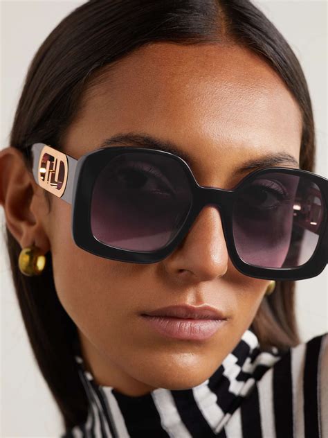 fendi ff0071 s square sunglasses|fendi oversized 56mm sunglasses.